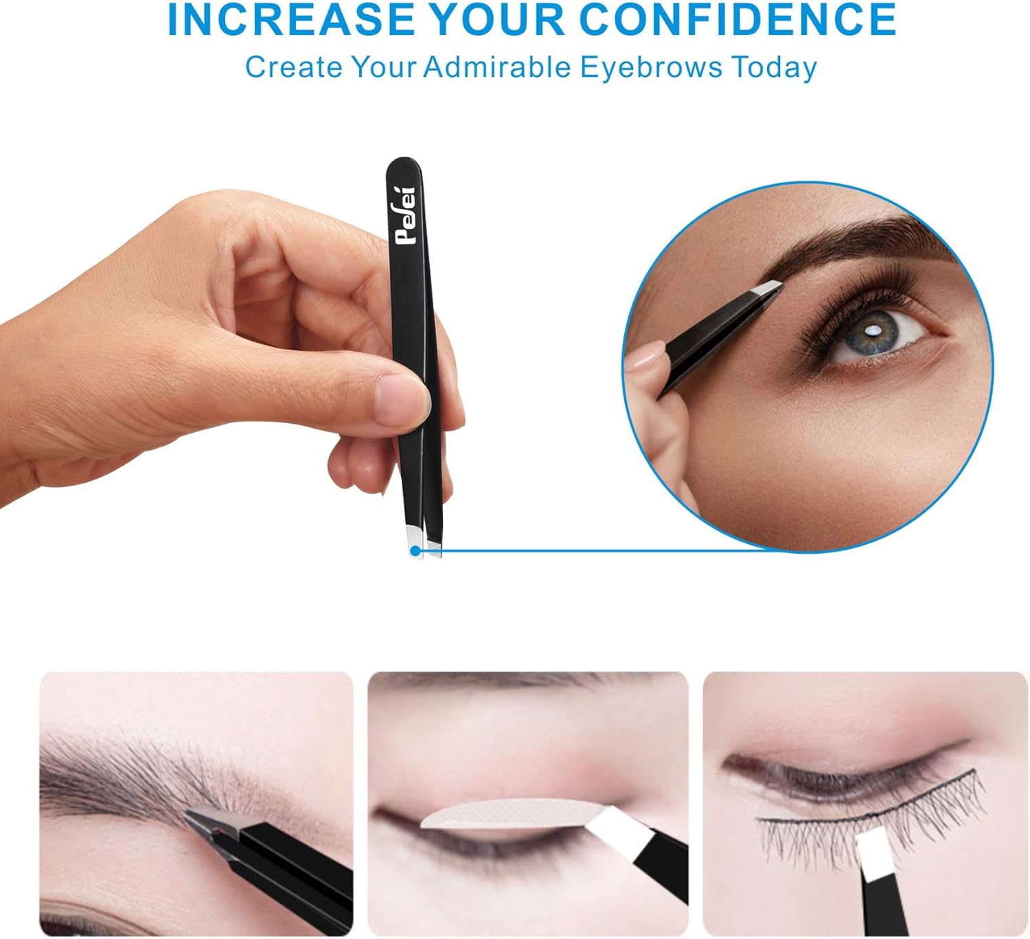 Precision Beauty Tweezers Set