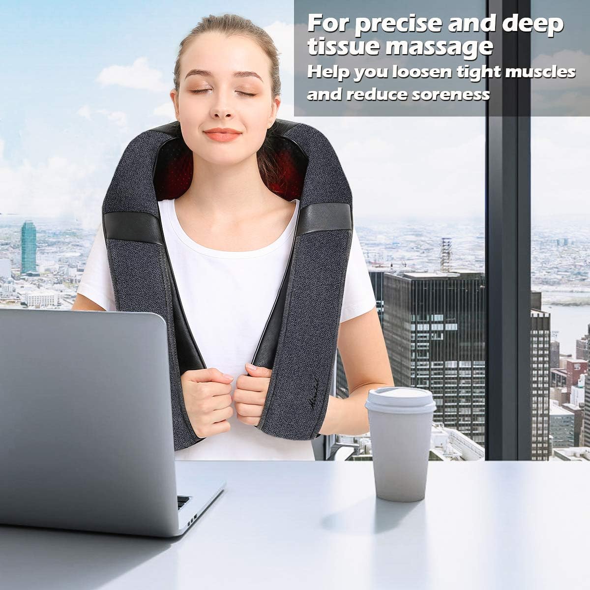Blissful Heat Neck Massager