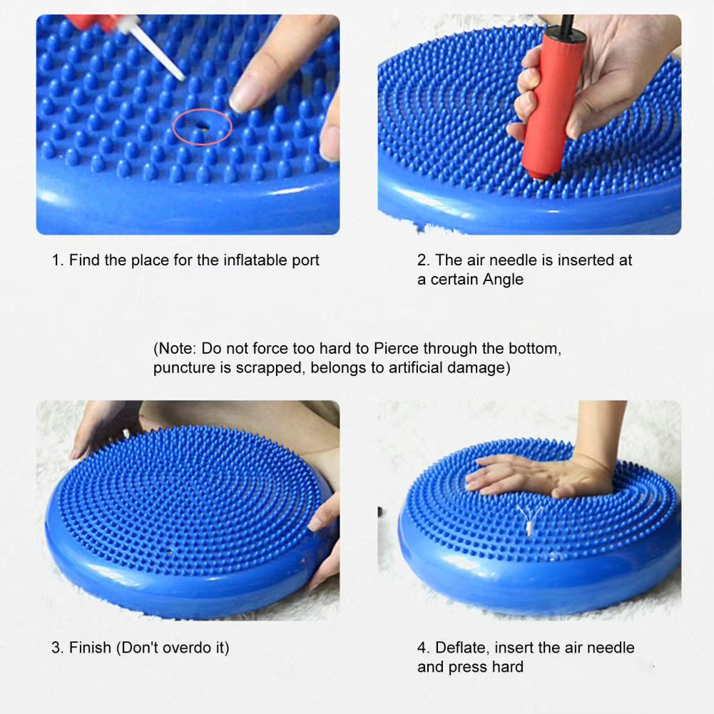 PVC Yoga Balance Mat with Pump
