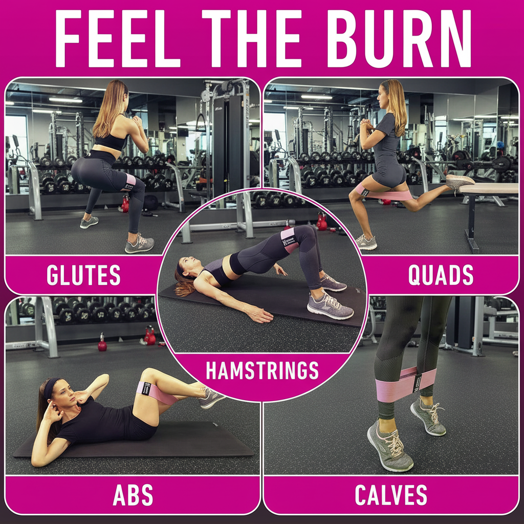Feel the Burn - Gym Background