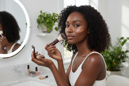 Kabuki Brush Lifestyle Shot